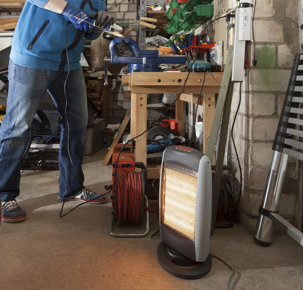 Halogen heater - 3 levels