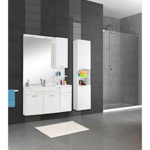 Fabulous bathroom furniture left 100cm