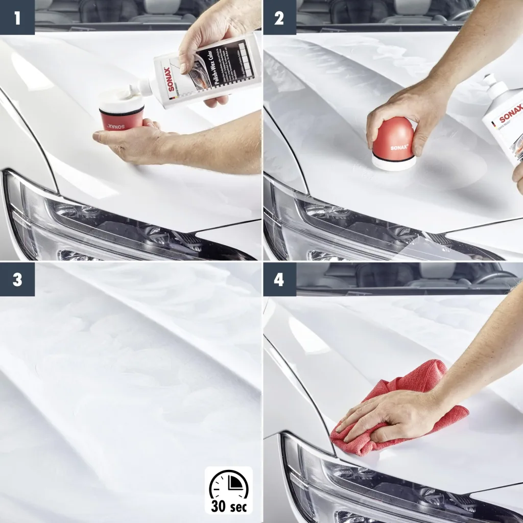 Polish+Wax Color white 500 ml