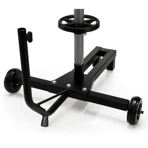 Mobile tire rack - for 4 tires up to 225 mm