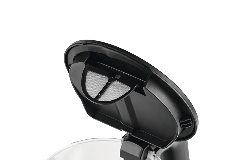 Glass kettle "cup by cup" 1.7 liters, 2200 W