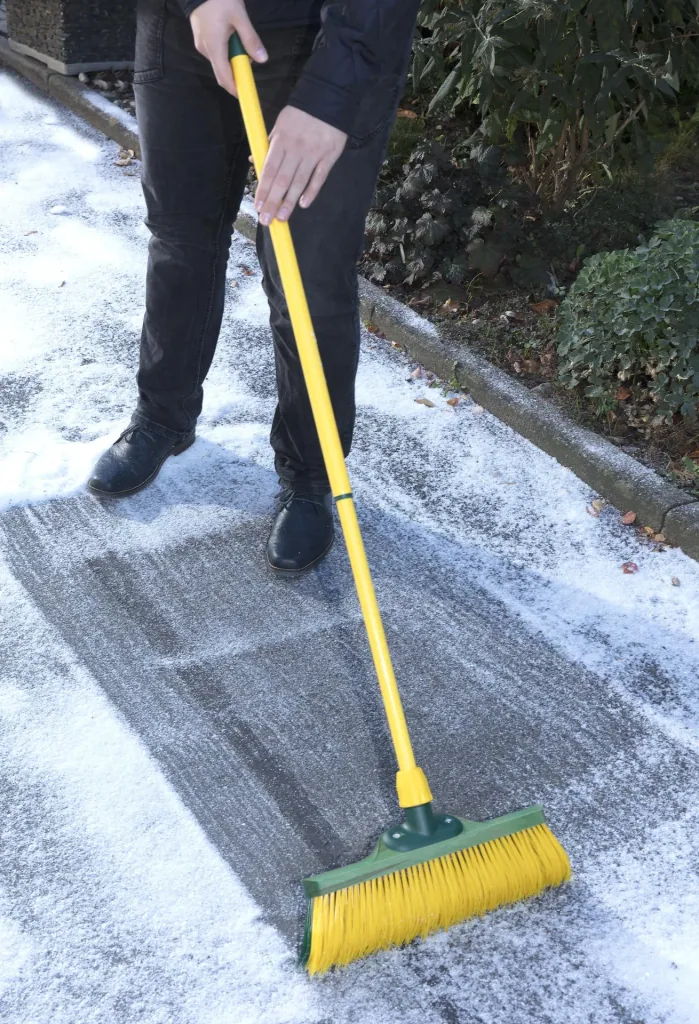 Harkbezem met telescoopsteel, 40 cm breed