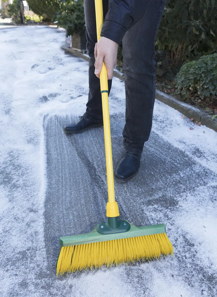 Harkbezem met telescoopsteel, 40 cm breed