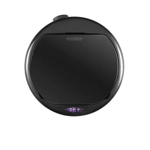 Automatic stainless steel trash can / waste bin with sensor - 56 L - Black