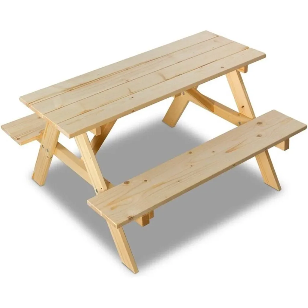 Toy picnic table for children - 50x80x89 cm