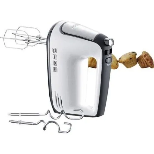 Hand mixer - 400W - White/Black