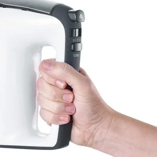 Hand mixer - 400W - White/Black