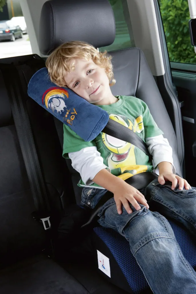 Sleeping pillow "Cool Boy", blue, from 5 years