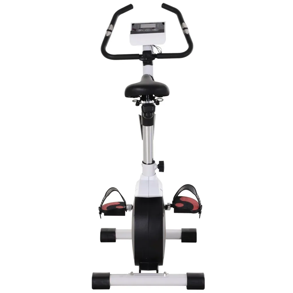 Exercise bike for home use steel white