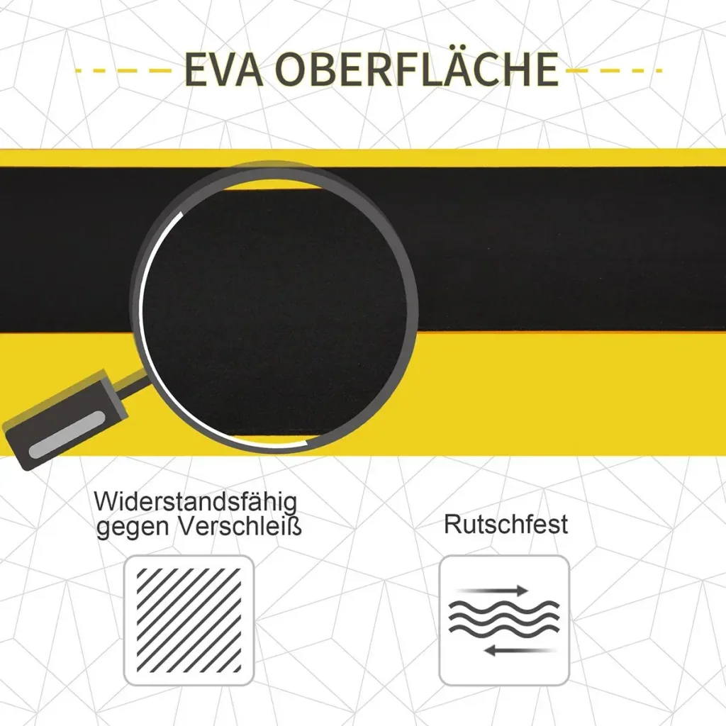 Workbench set of 2 foldable yellow+black