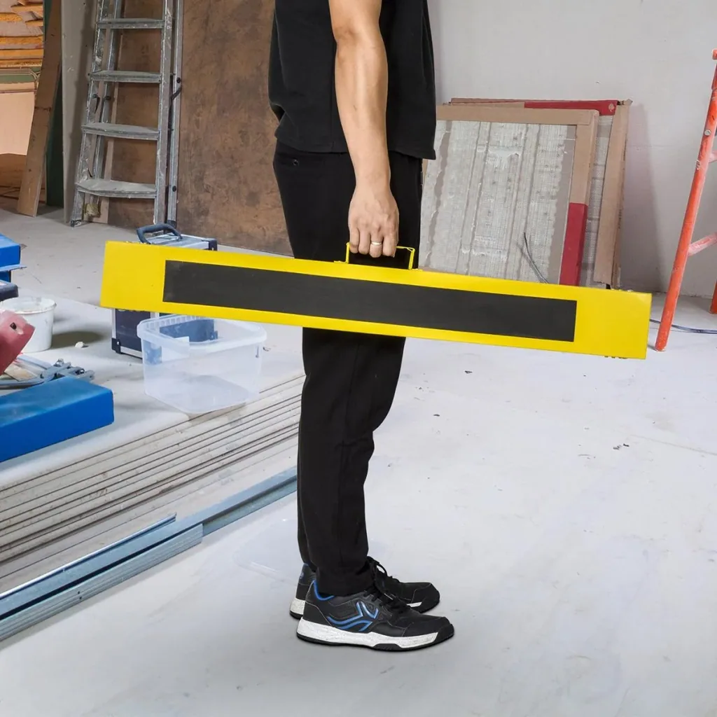 Workbench set of 2 foldable yellow+black