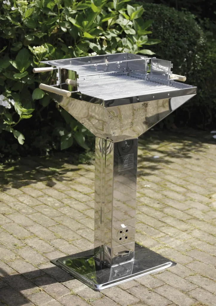 Charcoal grill, funnel grill