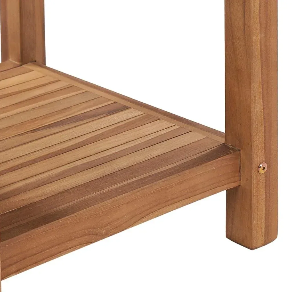Coffee table 45x45x45 cm solid teak