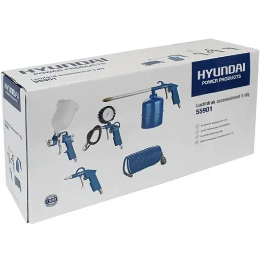 5-piece compressor accessory set