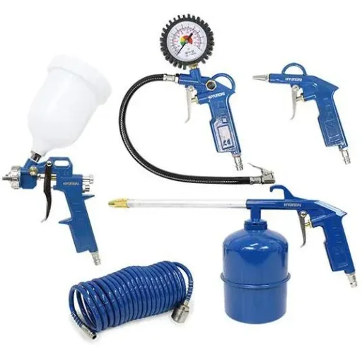 5-piece compressor accessory set