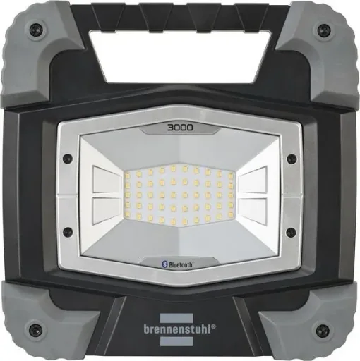 LED construction spotlight Toran 30W with light control app, 3000lm, IP55