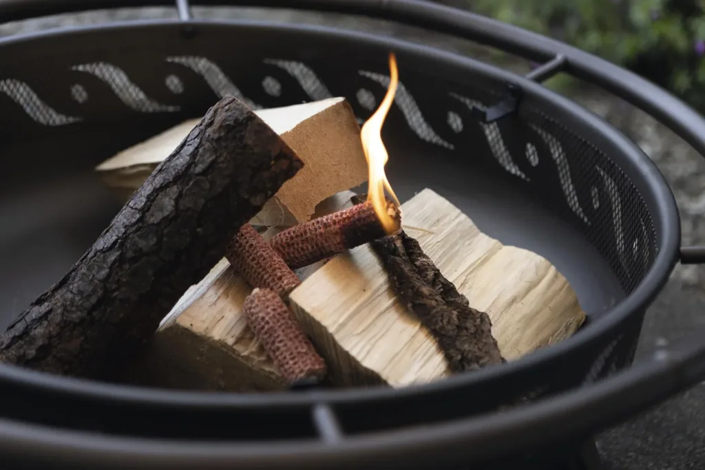 Fire basket lighter, corncob look, 450 g