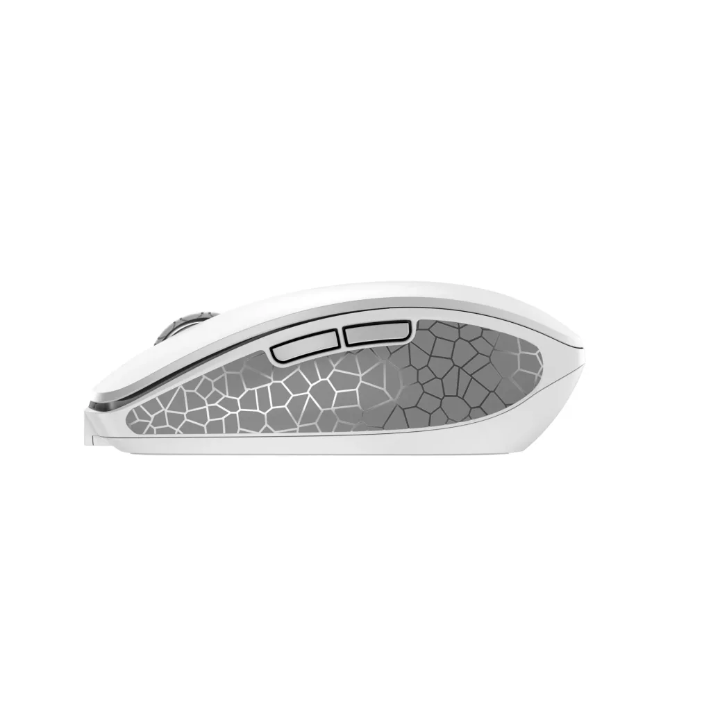 Wireless keyboard and mouse set DW 9000 SLIM silver/white