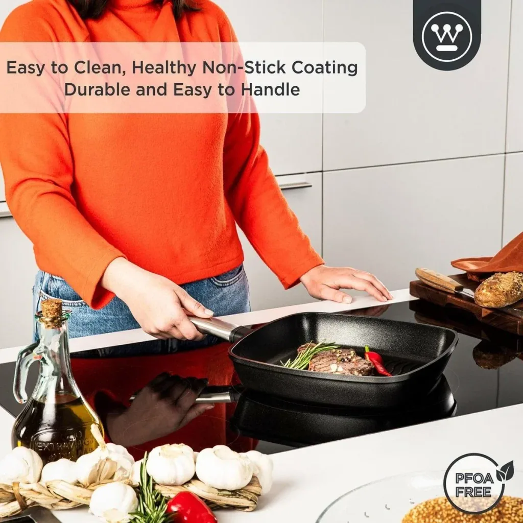 Performance Series Pots & Pans - Saucepan 18 cm + Grill Pan 28 cm - Black