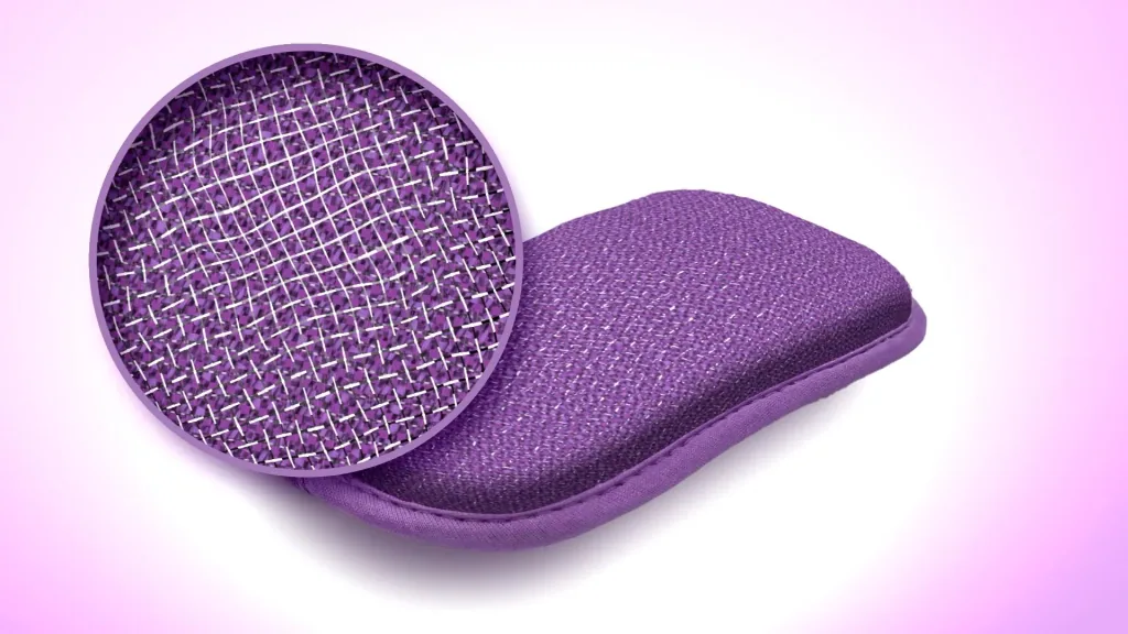 2 in 1 microfiber sponges, set of 5