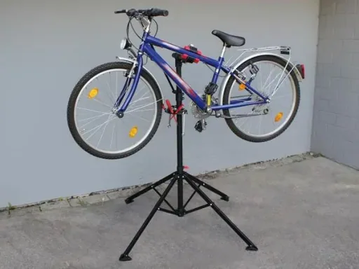 Bicycle repair stand professional with tripod