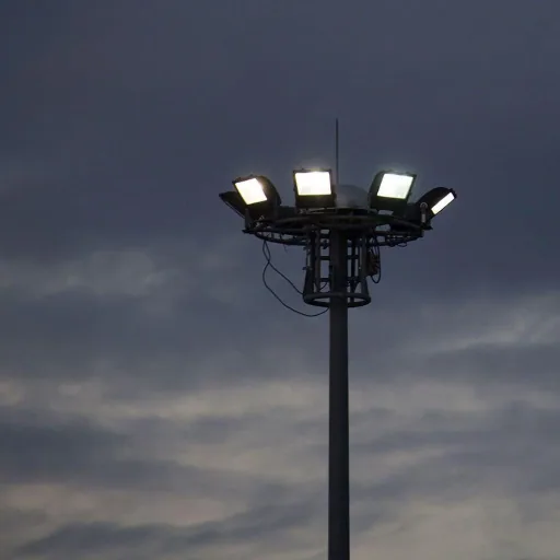 VT-4961 LED floodlight - 50 W - 8000 Lm - 6400 K - black