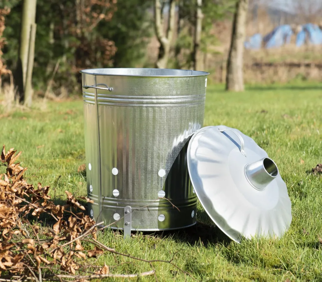 Kiln "Hades" for garden waste