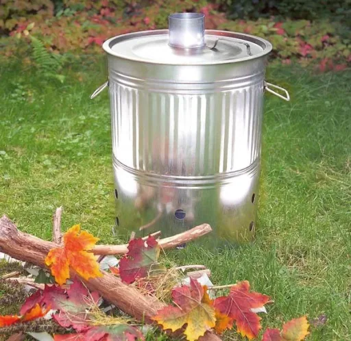Kiln "Hades" for garden waste