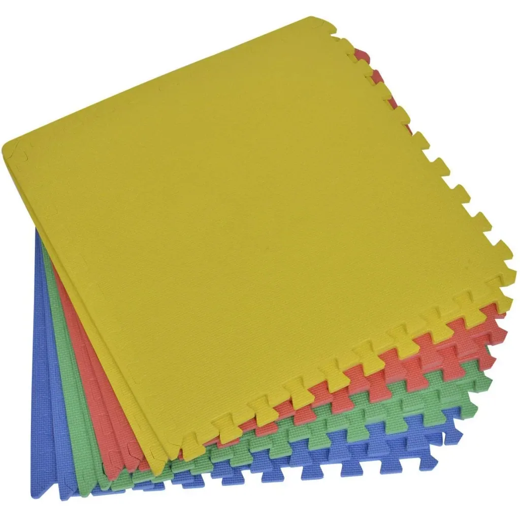 Puzzle mat as an 8-piece set
