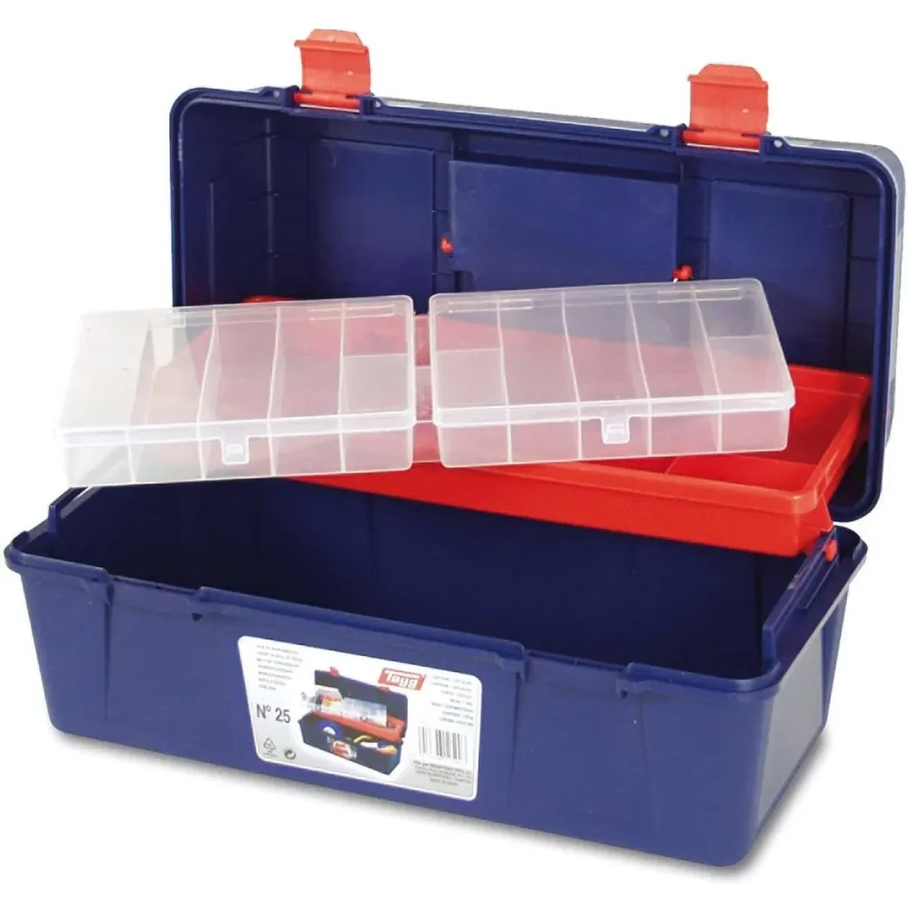 TAYG tool case - 400 x 206 x 188 mm - With insert tray & sorting box