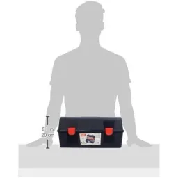 TAYG tool case - 400 x 206 x 188 mm - With insert tray & sorting box