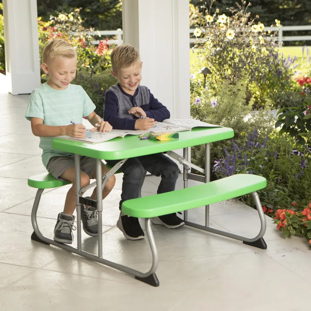 Lifetime Kinder Picknicktafel groen