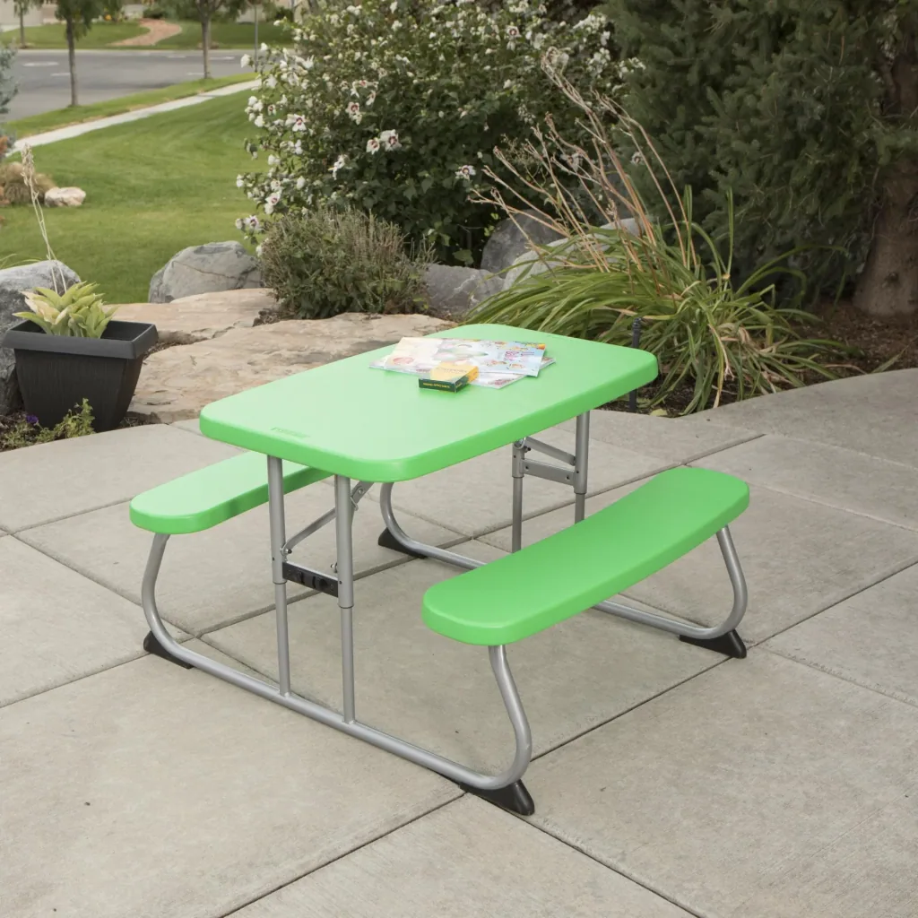 Lifetime Kinder Picknicktafel groen