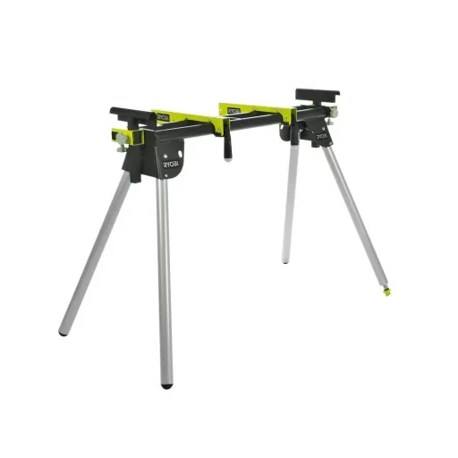 Mitre saw base, foldable