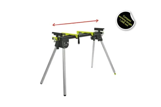 Mitre saw base, foldable