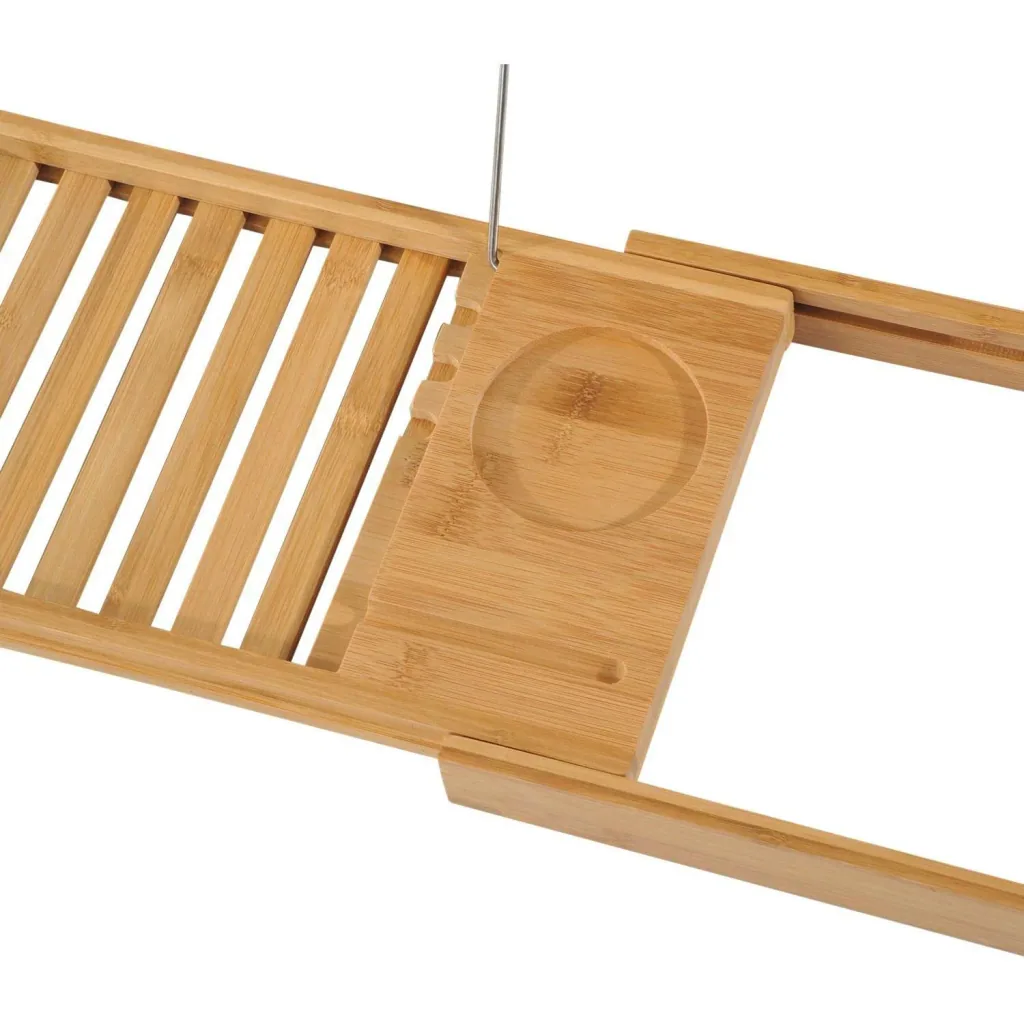 Bathtub shelf 75-109cm bathtub support bathtub bridge bamboo