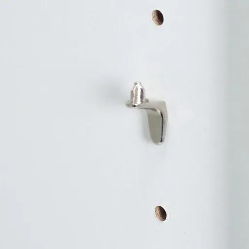 Bookcase "Vela" White - 2 shelves