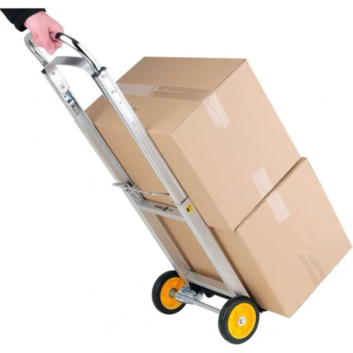 Foldable trolley - load capacity 90 kg 35.5 x 24 cm
