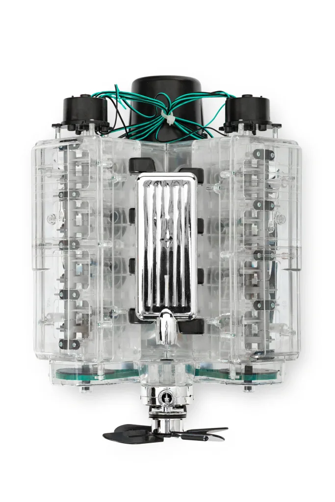 Grote V8-motor techniekset