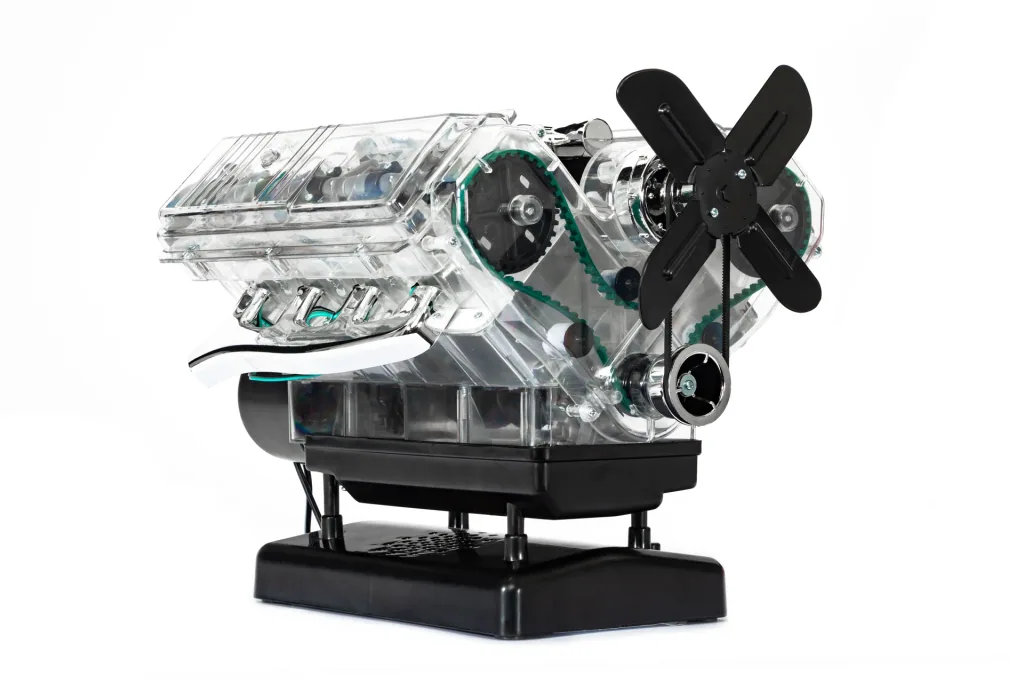 Grote V8-motor techniekset
