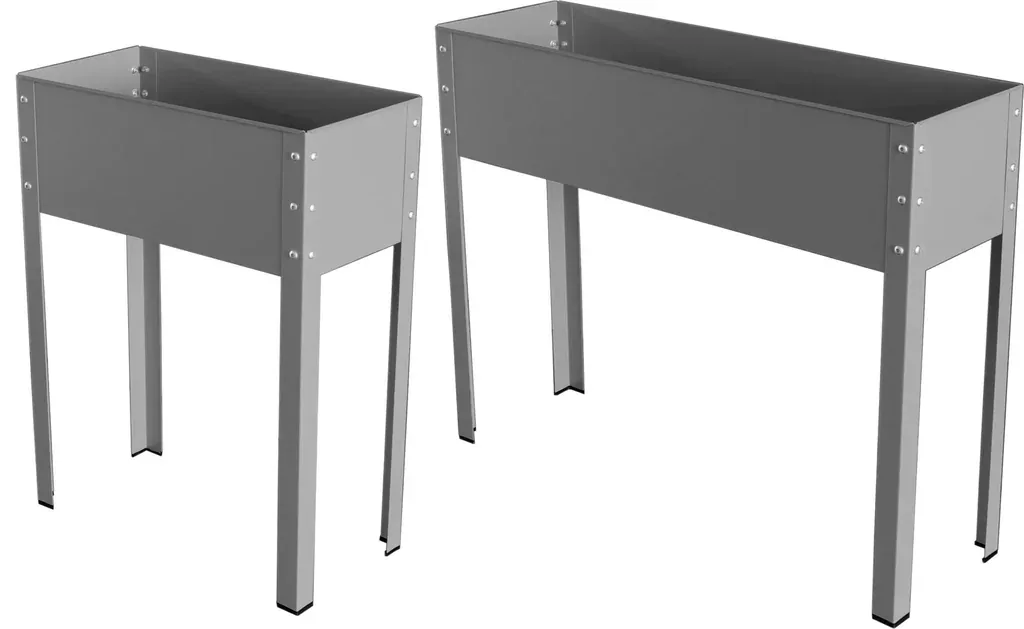 Metalen verhoogd bed "Freising", maat XL