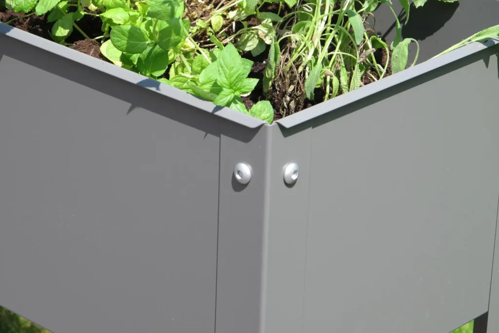 Metalen verhoogd bed "Freising", maat XL