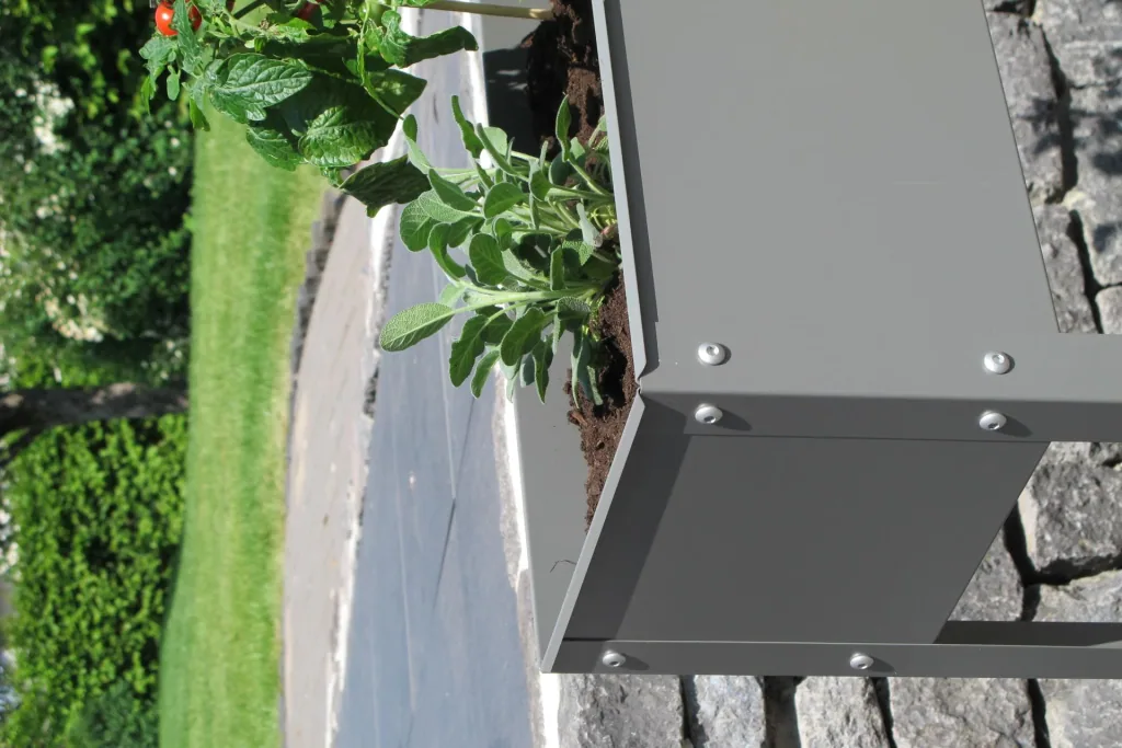 Metalen verhoogd bed "Freising", maat XL