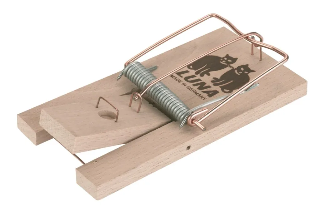 Rat trap Luna in self-service pack, with wooden trigger