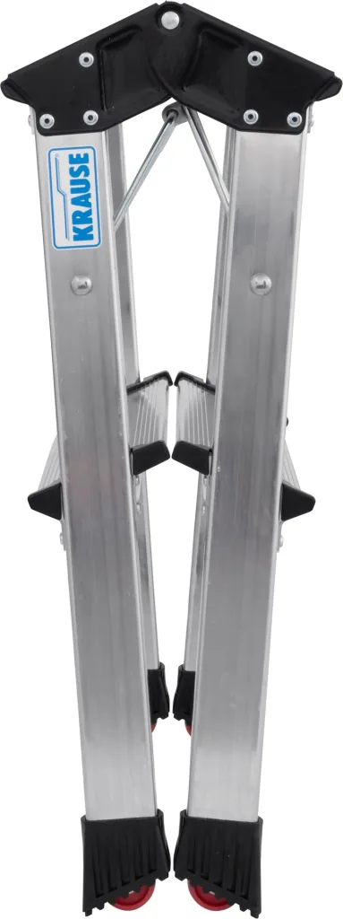 “ROLLY” DOUBLE FOLDING STEP ALUMINUM NATURAL 2x2 STEPS