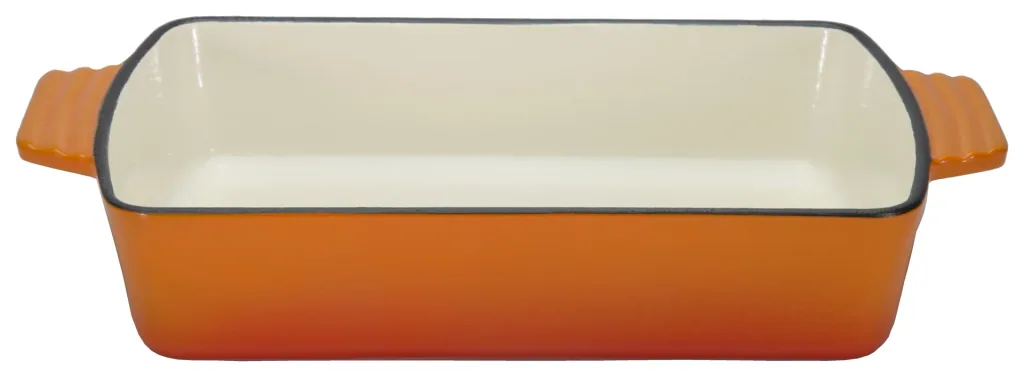 Rectangular casserole dish 32 cm Orange Shadow