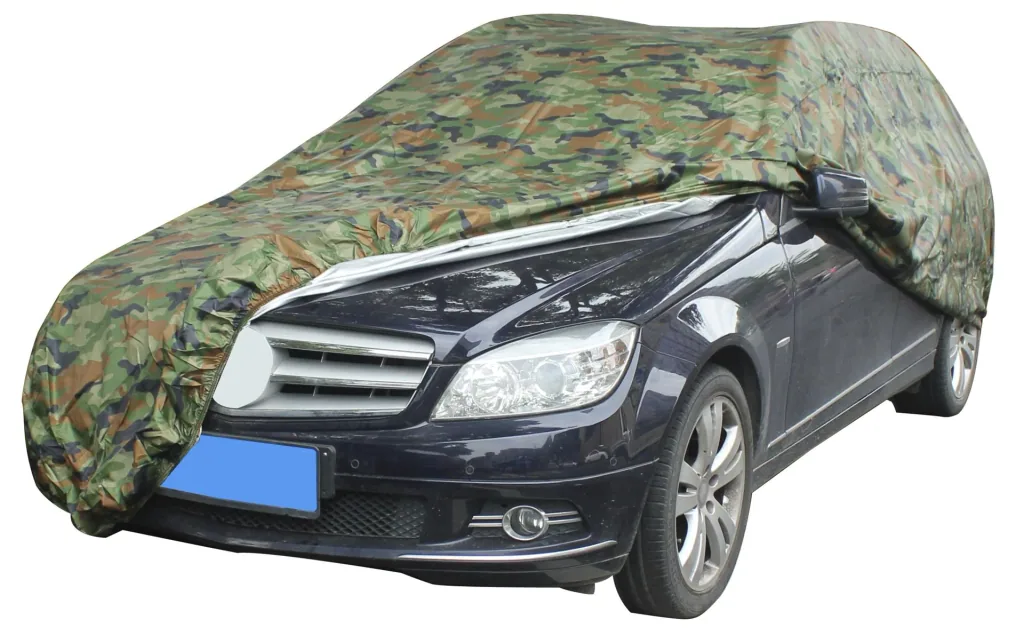 Volledige autohoes van nylon voor stationwagen, camouflage