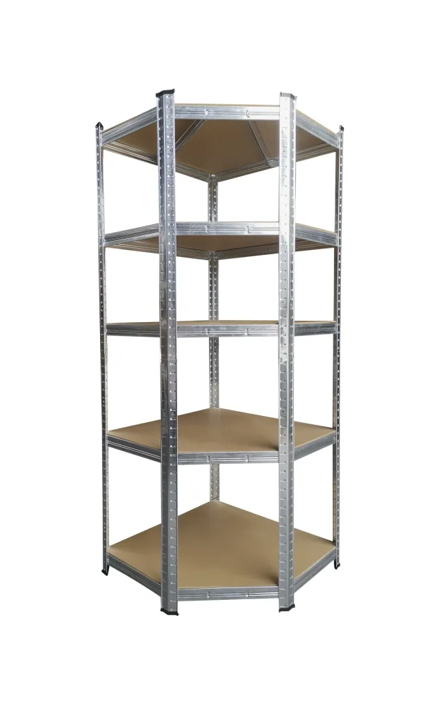 Corner heavy-duty shelf 175 kg