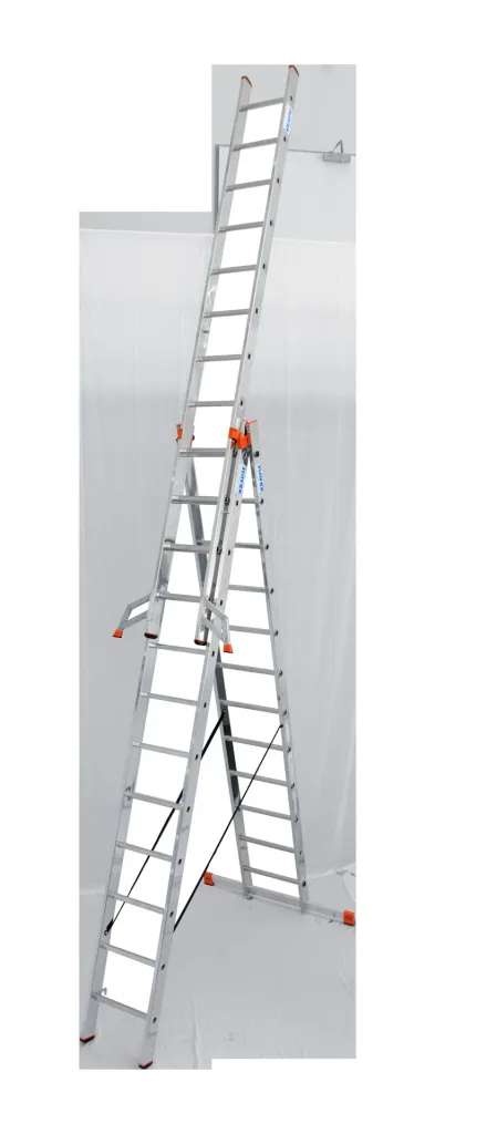 Tribilo multi-purpose ladder, 3-section, 3 x 12 rungs