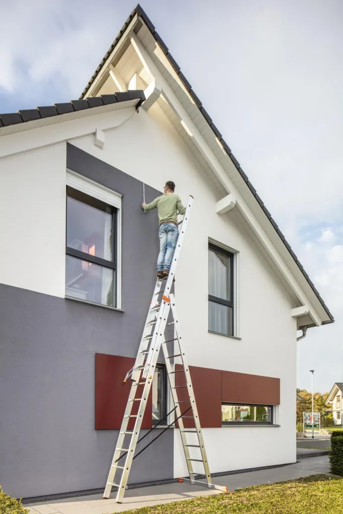 Tribilo multi-purpose ladder, 3-section, 3 x 12 rungs